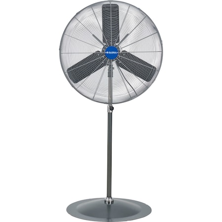 Global Industrial Oscillating Pedestal Fan, 30 Diameter, 1/3HP, 8775CFM 585280